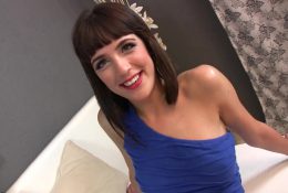 Carol Vega, 1st porn casting with 18 years old