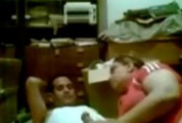 egyptian mother with her lover on hidden camera