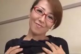 Busty Japanese Milf And Young Boys