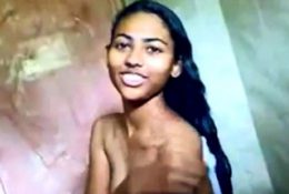 indian teen in shower with her bf