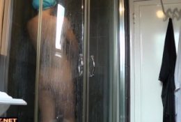 Real stepson rescuses step-mom from the shower