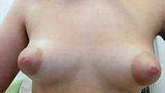 teen big puffy nipples boobs