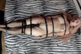 Tied and vibed to orgasm